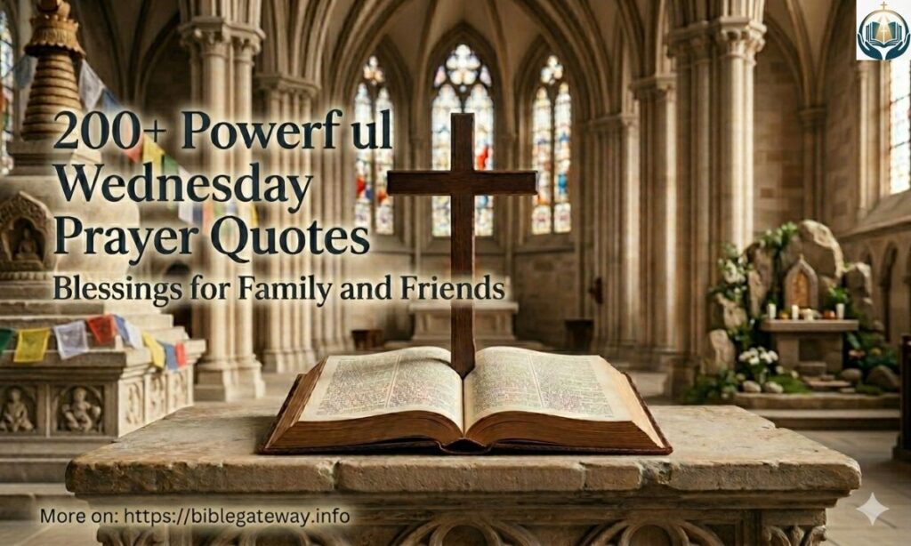 200+ Powerful Wednesday Prayer Quotes, Blessings For Family And Friends