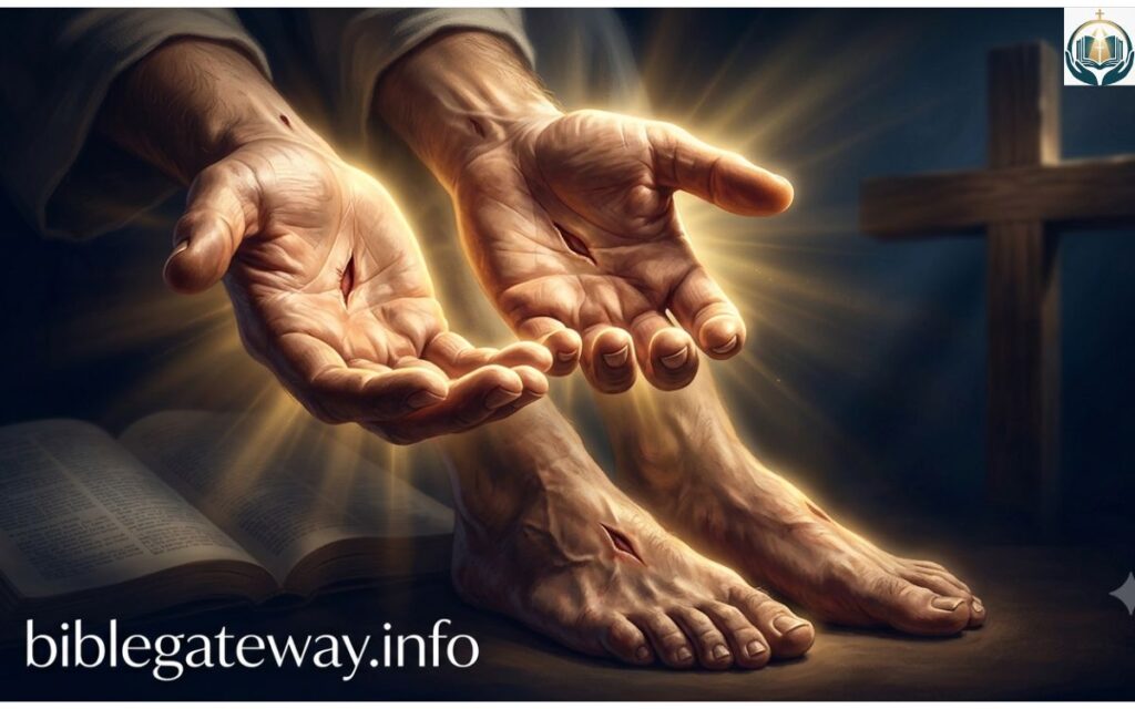 Bible Verses About the Hands and Feet of Jesus Christ